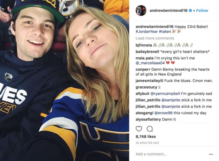 Andrew Benintendi Wife - Is He Married To Becca Schamel?