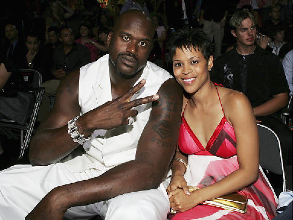 Shaquille O'Neal and ex wifeshaunie