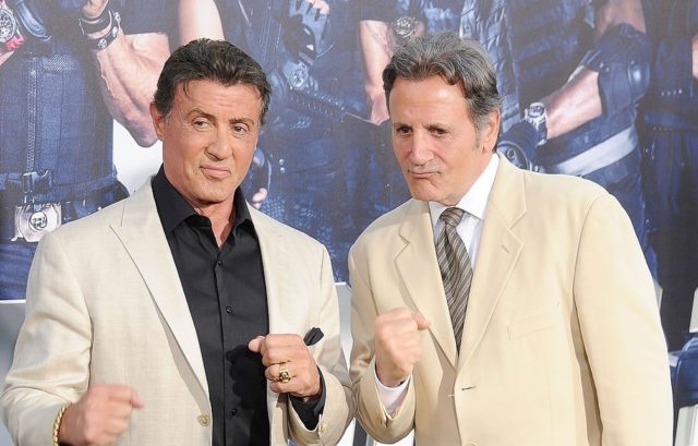 Sylvester And Frank Stallone Sylvester And Brother, Frank Stallone