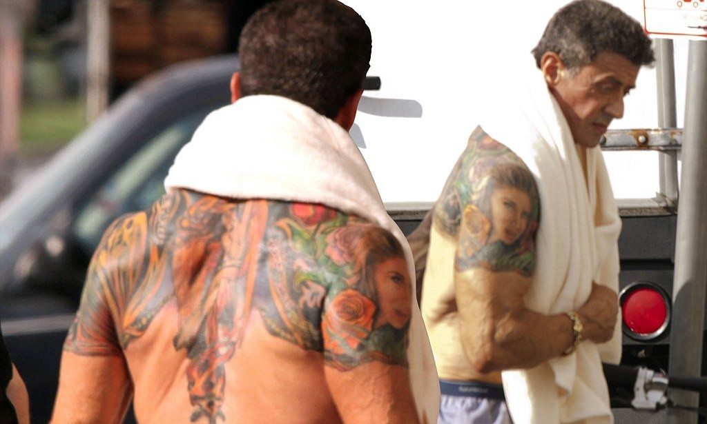 Sylvester Stallone Tattoo