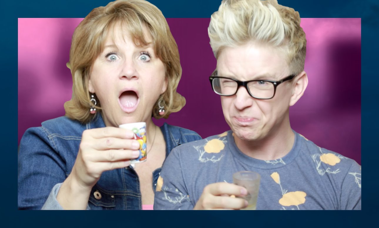Tyler Oakley and Mum
