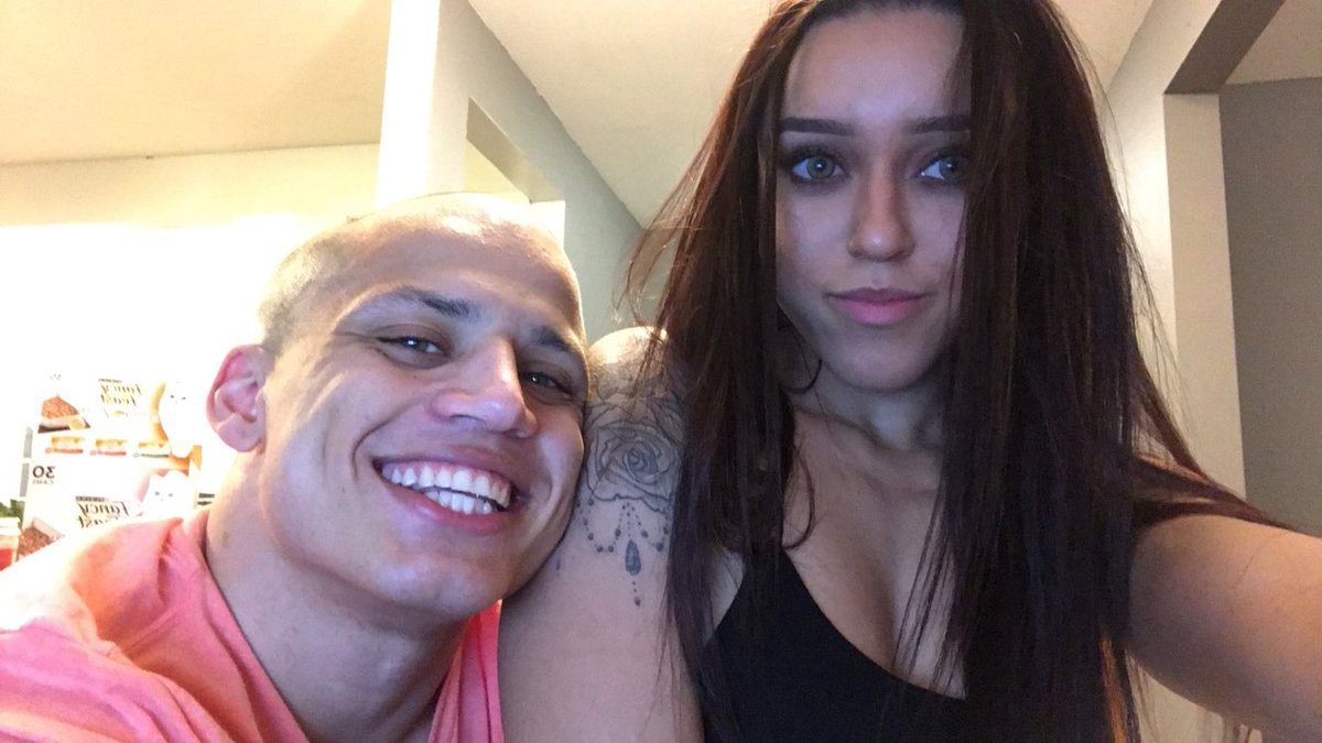 Tyler1 with tough, Girlfriend Macaiyla 