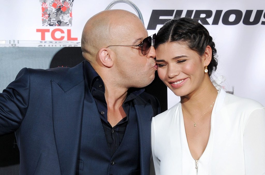 Vin Diesel and Paloma Jimenez