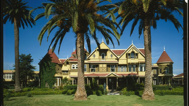 Sarah Winchester and her Winchester Mystery House