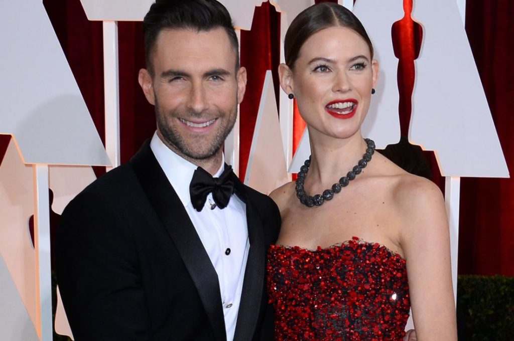 Adam Levine and Behati Prinsloo