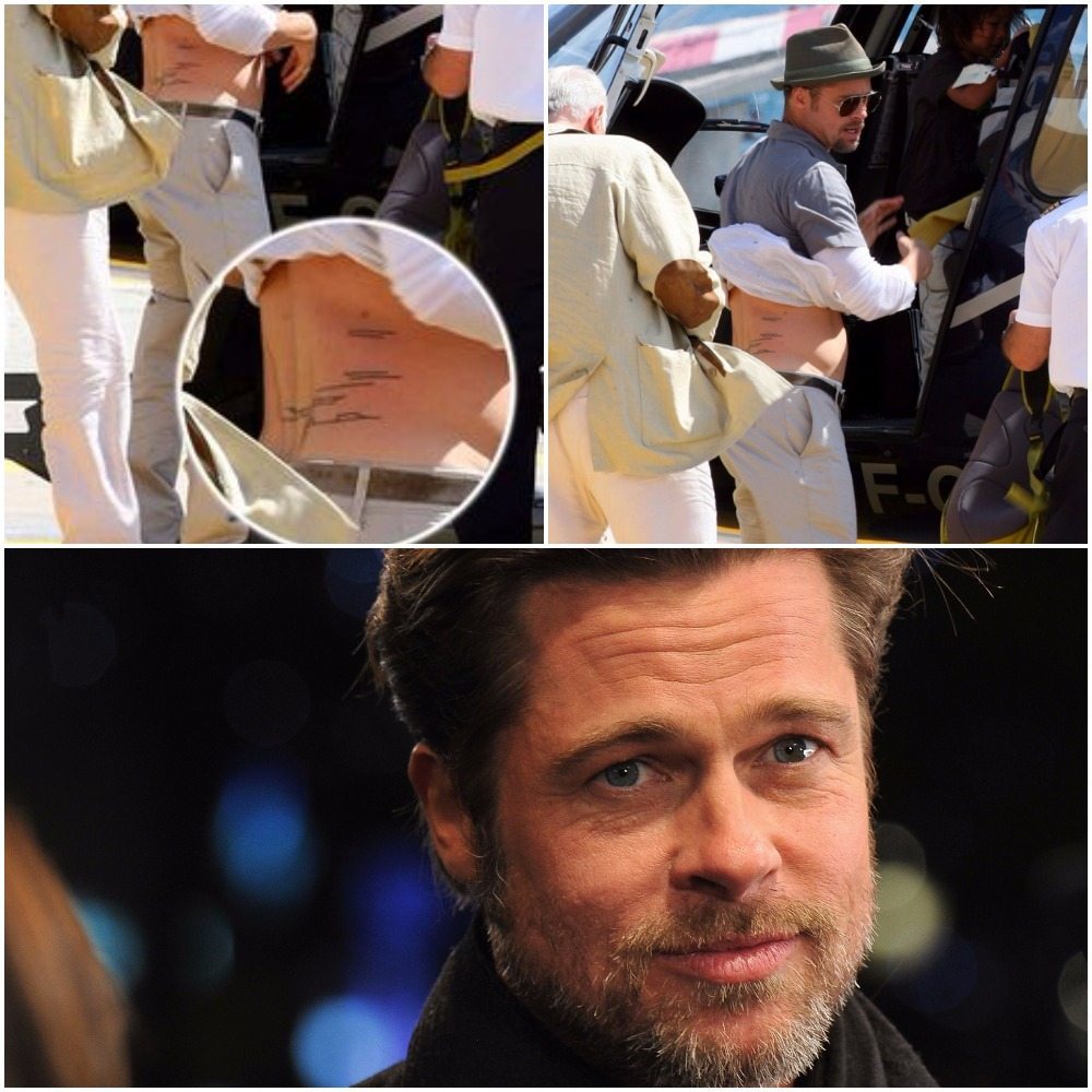 Brad Pitt's tattoos