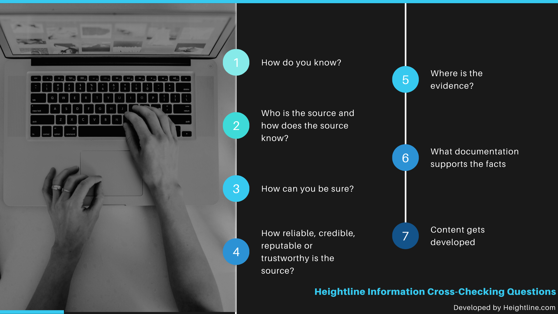 Heightline Information cross-checking questions