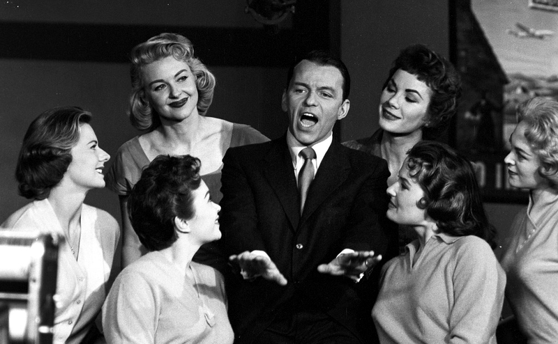 Frank Sinatra in a TV show