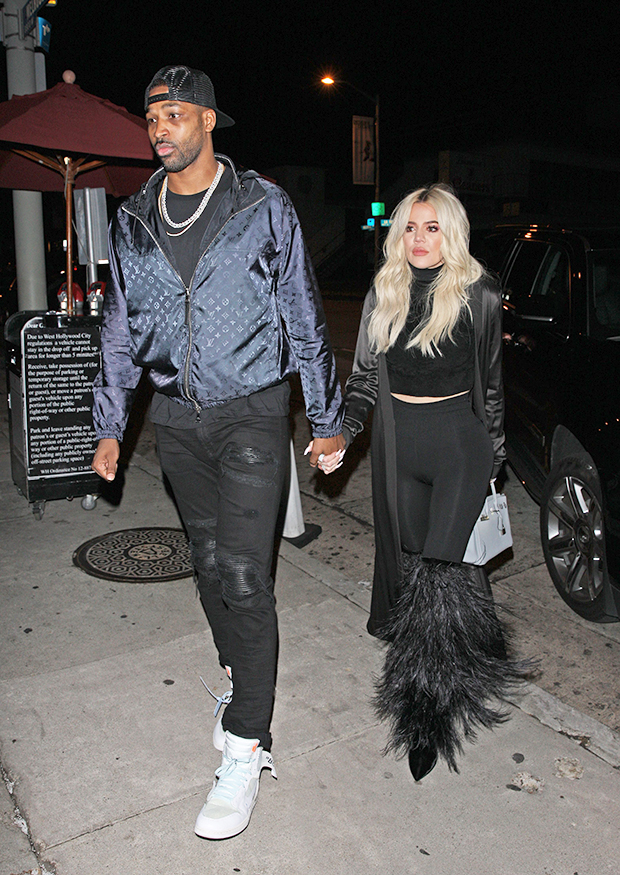 Tristan Thompson and Khloe Kardashian 