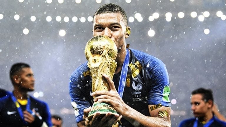 The 23-year old son of father (?) and mother(?) Kylian Mbappé in 2022 photo. Kylian Mbappé earned a 24 million dollar salary - leaving the net worth at  million in 2022