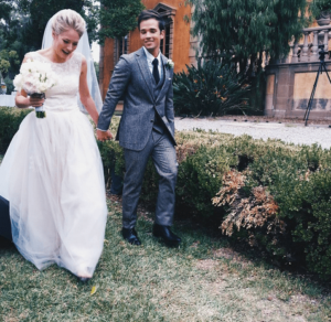 London and Nathan Kress wedding