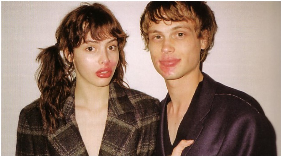 Charlotte Kemp Muhl and Matthew Gray Gubler