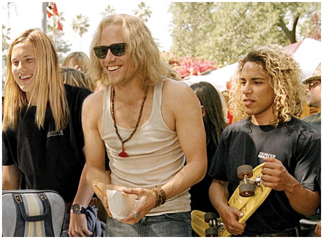 Heath Ledger in Lords of Dogtown