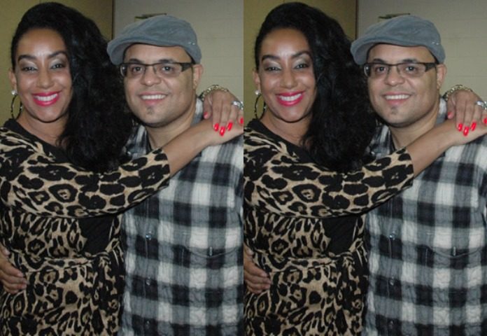 Meleasa Houghton and Israel Houghton