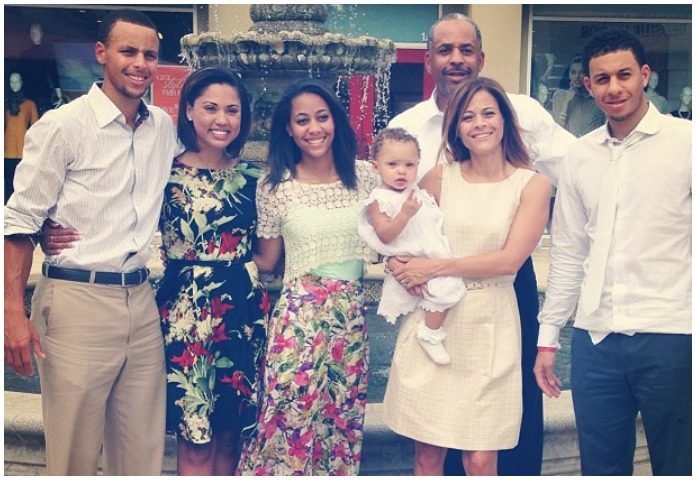 Stephen Curry's family