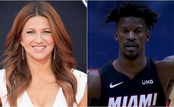 Rachel Nichols and Jimmy Butler