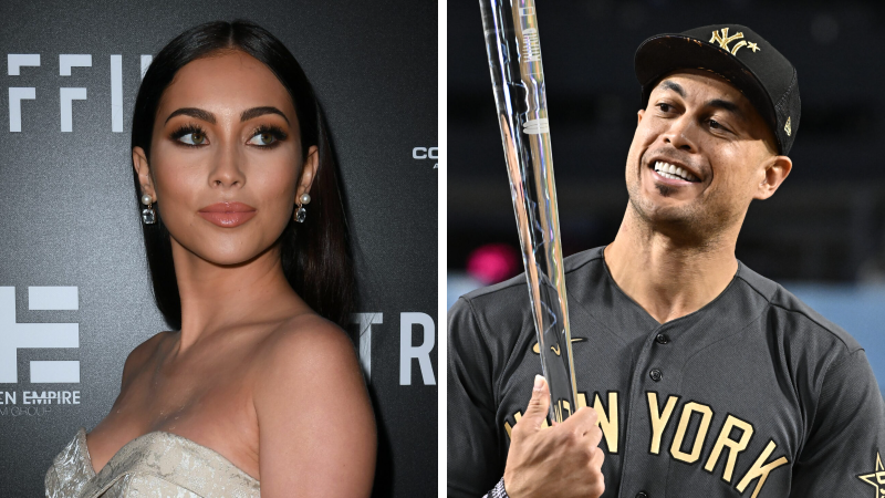 Giancarlo Stanton sparks dating buzz with actress Priscilla Quintana